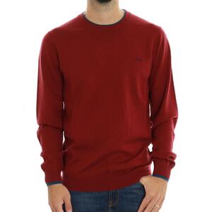 MAGLIA SMALL STRIPE SUN68 BORDEAUX